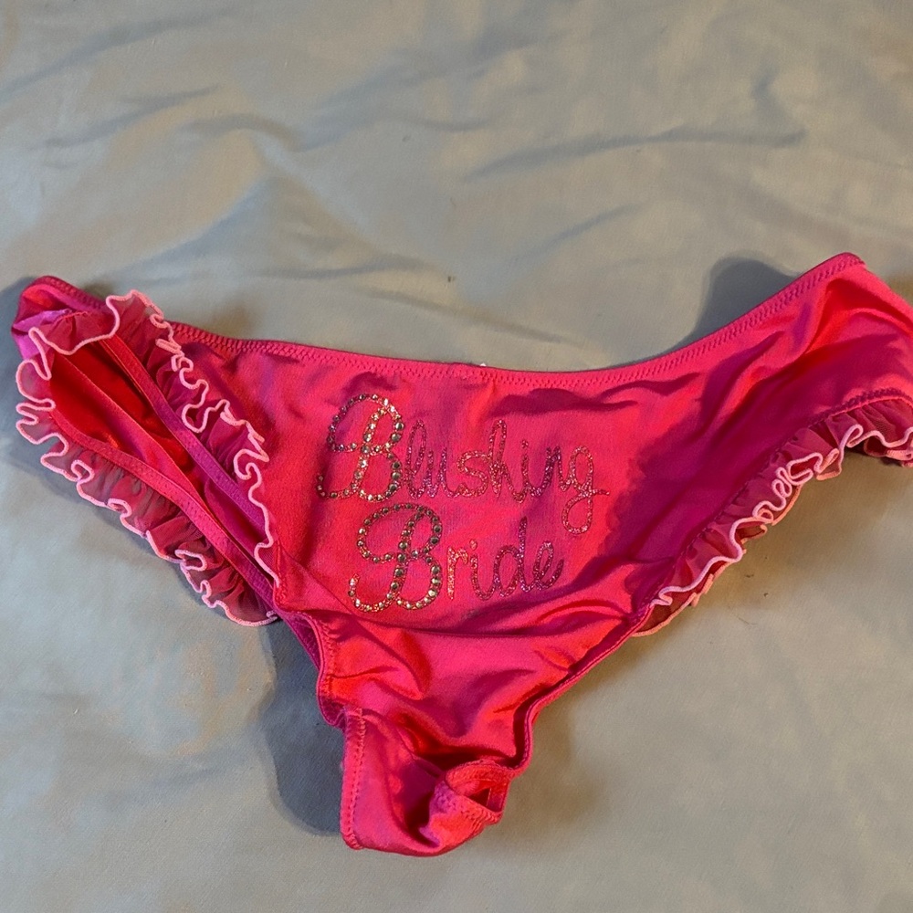 Victoria's Secret Pink Blushing Bride Panties